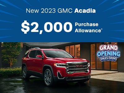 New 2023 GMC Acadia